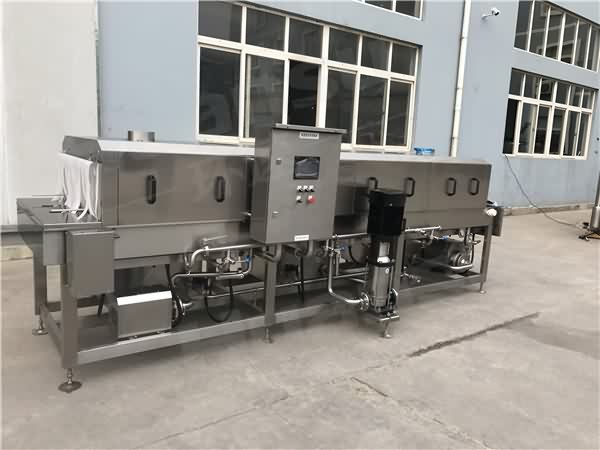 湖南洗箱機,自動補水 打造全新周轉(zhuǎn)箱清洗設備
